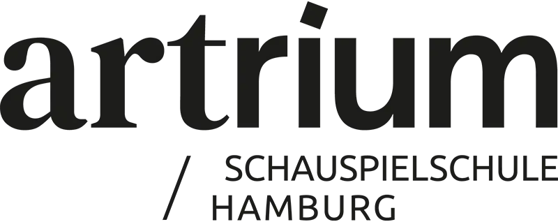 Artrium Schauspielschule Logo schwarz